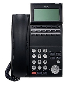 NEC - BE106856 - DTL-12D-1P - DT330 DIGITAL 12 BUTTON DISPLAY TELPHONE BLACK, SV8xxx.