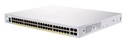 CISCO - CBS350-48P-4G-UK - 48-Port Gigabit Ethernet Managed POE+ Switch, 48 x 10/100/1000 (PoE+) + 4 x Gigabit SFP, 370 Watt.