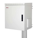 LANDE - LN-SBO-IP5516U6060-LG - SAFEBOX 16U 19" IP55 Outdoor Wall Cabinet W600 D600mm with fan.