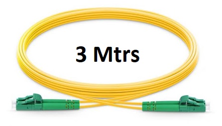 Datwyler Cables - 423913 - FO Patch Cord Duplex OS2 LCD(APC) - LCD(UPC) 3 Mtr.
