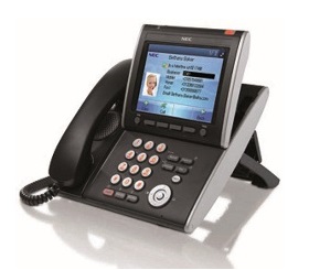 NEC - BE107714 - ITL-320C-2P(BK)TEL - DT750 IP PHONE LARGE TOUCH SCREEN, BLACK.