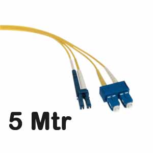 Leviton - UPDCL-S05 - FO Patch Cord SM OS2 Duplex SCD:LCD 5 Mtr.