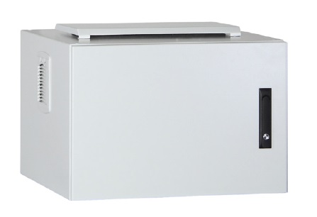 LANDE - LN-SBO-IP5516U6060-LG - 16U Cabinet SafeBox 19" IP55 Outdoor Wall mount W600 D600mm with fan.