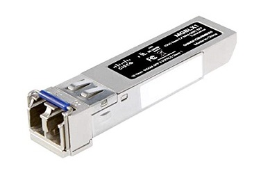 CISCO - MGBLX1 - Gigabit Ethernet LX (1000BASE-LX) Mini-GBIC SFP Transceiver, for (SMF) Single-Mode Fiber Duplex LC 1310 nm wavelength, up to 10 km.