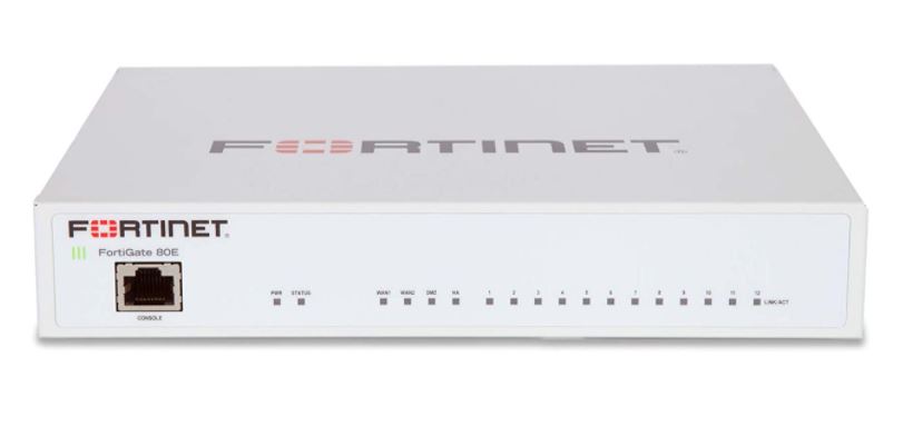 FORTINET - FG-80E - FortiGate 80E Firewall.