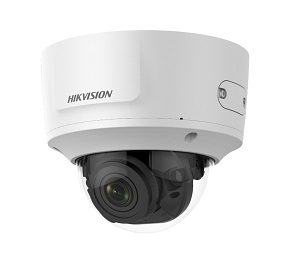 Hikvision - DS-2CD2783G0-IZS - 8 MP IR VF Dome Network Camera, 2.8~12mm varifocal lens, 3840 × 2160 @15 fps, WDR 120dB, IP66, IK10, ONVIF, DC12V & PoE.