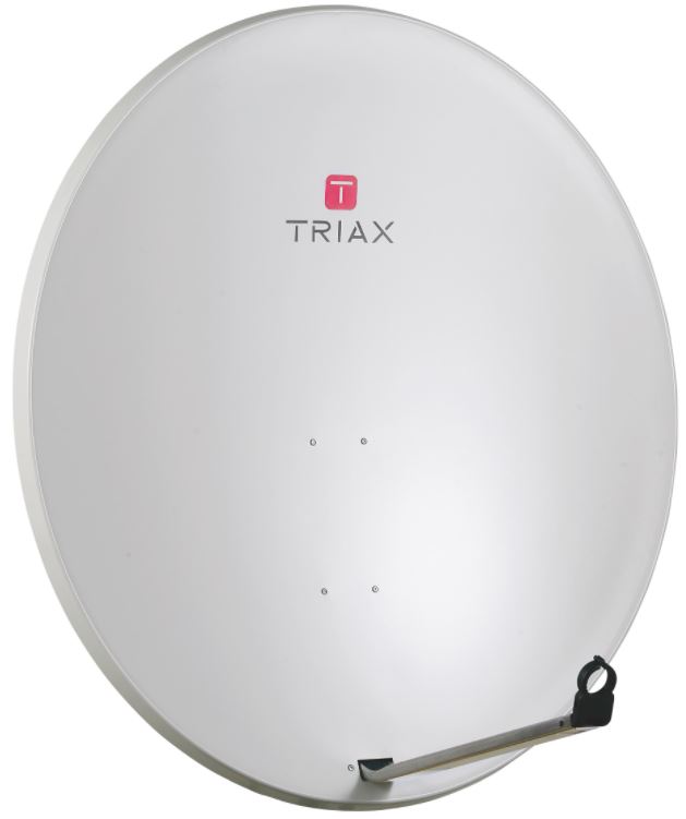 TRIAX - 122902 - TDS 110, Bulk w/single, Ral 7035, Steel, Satellite reception dish.
