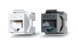 [418081] Datwyler Cables - 418081 - ‎Module Cat6 KU RJ45 Keystone TIA-A/B Black.