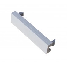 [LI150-0W0] Leviton - LI150-0W0 - Bezel Adapter UK style Blank Insert, 50x12.5 mm, Flat, white.