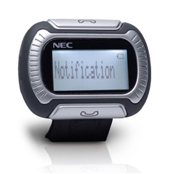 [9600 015 70000] NEC - 9600 015 70000 - M155v IP DECT Messenger Phone Hand Watch.