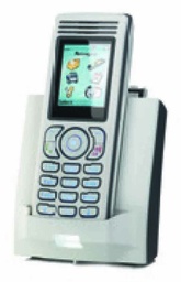 [9600 015 84000] NEC - 9600 015 84000 - IP DECT Phone Handset i755s, Light grey w/ black frame.