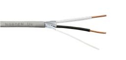 [71-3202182] NORDEN - 71-3202182 - 2C 18AWG Stranded Shielded Multi Conductor Cable LS0H 305M/Roll.