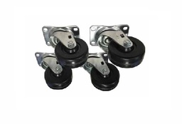 [4001197] Datwyler Cables - 4001197 - Cabinet's Castors / Wheels (PU=04 PCS).
