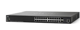 [SG350X-24MP-K9-UK] CISCO - SG350X-24MP-K9-UK - 24-Port L3 Gigabit POE+ Managed Stackable Switch, 24 x 10/100/1000 (PoE+) + 2 x Combo (Copper 10GE / SFP+), 375 Watt.