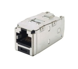 [CJS6X88TGY] Panduit - CJS6X88TGY - Module Jack Cat6A 10G RJ45 Keystone, Shielded Black.