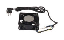 [825713 - LN-FAN-HL-1FBB-M-UK] LANDE - 825713 - LN-FAN-HL-1FBB-M-UK - Single Fan Low Noise with grill, AC 240V, 1.8m Power Cord & Extn Terminal.