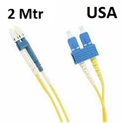 [U2DCL-S02] Leviton - U2DCL-S02 - FO Patch Cord SM OS2 Duplex SCD:LCD Premium, Zip 1.6mm cable,2 Mtr, USA.