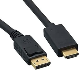 [3000114 *OpenBox] 3000114 *OpenBox - HDMI Patch Cord, DispalyPort to HDMI Adapter L = 1.8m