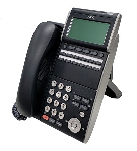 NEC - BE106856 - DTL-12D-1P - DT330 DIGITAL 12 BUTTON DISPLAY TELPHONE BLACK, SV8xxx.