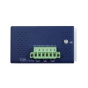 Planet - IXT-900-1X1UP - Industrial 1-Port 10G SFP+, 1-Port 10GBASE-T 802.3bt PoE++ Managed Media Converter.