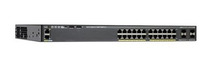 CISCO - WS-C2960X-24PS-L - Catalyst 2960-X 24 GigE PoE 370W, 4 x 1G SFP, LAN Base.