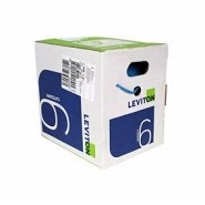 Leviton - UTP6Z-MSB - U/UTP Extreme Cat6+ LS0H 4-Pair, Grey 305Mtr/Box.