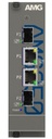 AMG - AMG - AMG250R-2G-2S - Dual Channel Industrial Hardened Media Converter, 2x 10/100/1000Base-T(x) RJ45 Copper Ports + 2x 100/1000Base-Fx SFP Ports, 100Mbps/1Gbps Multirate Support, DIN rail/Panel mount, -40°C to +75°C, 10-36VDC Power Input. SFPs NOT INCLUDED.
