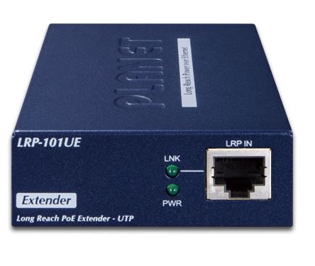 Planet - LRP-101U-KIT - Long Reach Extender LRP-101U-KIT, 1-Port PoE over UTP (LRP-101UH + LRP-101UE).