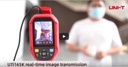 UNI-T - UTi165K - Infrared Thermal Imager High-Precision Handheld Human Body Temperature Measurement Tool.