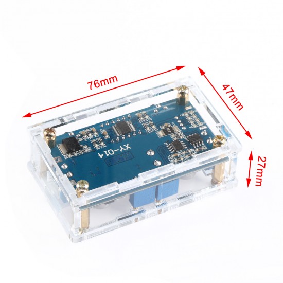 DROK - 091029 - DC 5~36V to 1.25~32V 5A 75W CC-CV Adjustable Voltage Regulator/USB Charger/Power Adapter/Switch Power Supply + Voltmeter.