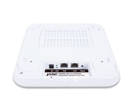 PLANET - WDAP-C7200AC - 811547 - Wireless Access Point WDAP-C7200AC 1200Mbps 802.3at PoE+ Ceiling Mount 802.11ac Dual Band.