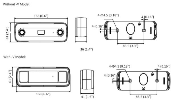 Hikvision - DS-2CD6825G0/C-IVS (2.0mm) - 2 x 2MP Dual lens people counting camera.