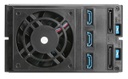 i-Star - BPN-DE230HD-SILVER - HDD Hot-swap Rack Trayless 2 x 5.25&quot; to 3 x 3.5&quot; 12Gb/s.