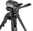 BENRO - BE.T600EX - 3-Way Head Aluminium Triop, Lightweight (Black), Video Tilt head, Max Load 3 kg, Max Height 143.50 cm.