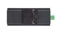 Wireless-Tek - SP3006F - Fiber Uplink Unmanaged Industrial 4-Port POE Switch, 4GE POE + 2SFP Fiber Uplink, Buffer reaches 4Mbit, Port 1-4 Support 802.3af/at 30W PoE, Smart DIP Switch: VLAN/Extend/QoS/PoE Watchdog mode, Industrial Level 4 protection (ESD,RS,EFT,CS), -40 to 75 C working temperature, 6kV Surge Immunity, Support redundant DC 44~57V power input, Support DIN-RAIL mounted.