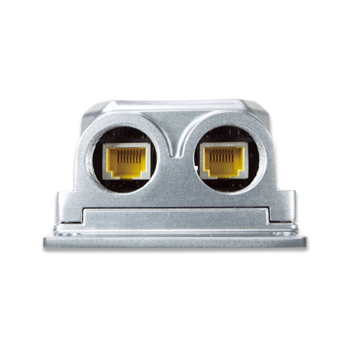 Planet - IPOE-E302 - Industrial POE Extender 1 Port 802.3bt to 2 Ports 802.3at/bt IP67.
