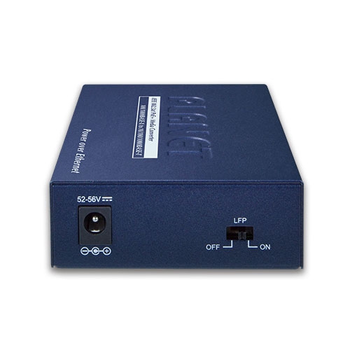 Planet - GTP-805A - PoE Media Converter SFP to 1000BASE-T SM/MM 10/100/1000 Gigabit PoE+(802.3at) Vary on SFP.