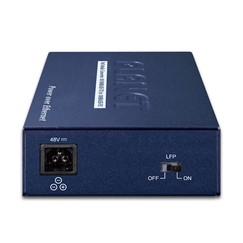 Planet - FTP802S15 - Media Converter 10/100BASE-TX to 100BASE-FX 15km Single mode SC PoE (802.3af)