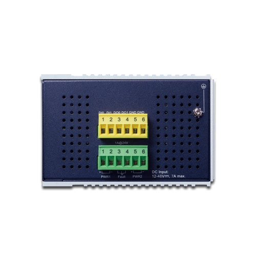 PLANET - IGS-10020HPT - L2+ Industrial 8-Port 10/100/1000T 802.3at PoE + 2-Port 100/1000X SFP Managed Switch with Wide Operating Temperature.
