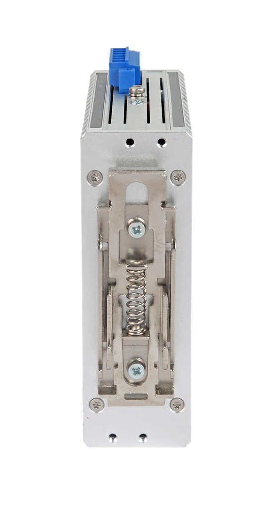 AMG - AMG250-2GAT-2S-P60 - Dual Channel Industrial Multirate PoE Media Converter 2x 10/100/1000Base-T(x) RJ45 Ports 802.3at 30W PoE, 2x 100/1000Base-FX SFP Ports, DIN Rail, Wall Mount, (-40 ~ +75°C), Power Input 48-56VDC, *PSU is not included.