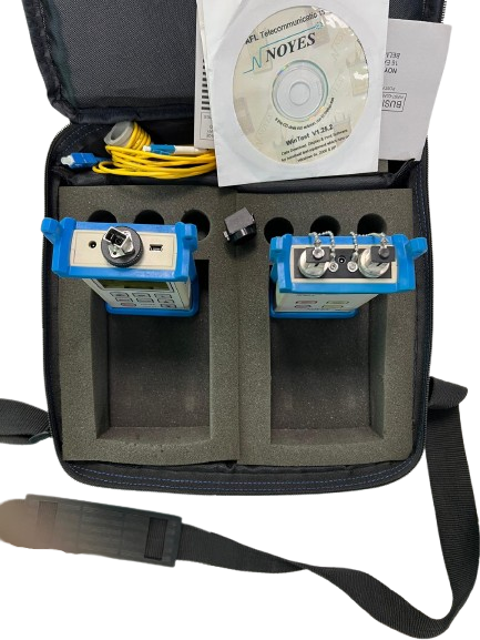 AFL - SMLP5-5 *Used - OLS4 Optical Light Source + OPM5-2D Optical Power Meter MM/SM, USB, cap, CD software & Carry case.