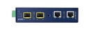 Planet - IGT-900-2T2S - Industrial 2-port 10/100/1000T + 2-port 100/1000/2500X SFP Managed Media Converter.