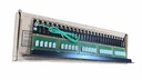 Leviton - 49013-P25 - Voice Patch Panel 25-Port 1RU, 8P4C 110-Style PWB, Loaded, Black.