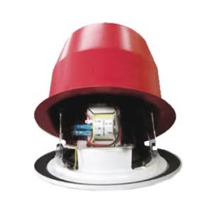 Honeywell - L-VCM6B/EN - Fire Proof 5" metal Ceiling Mount Loudspeaker with Fire Dome.