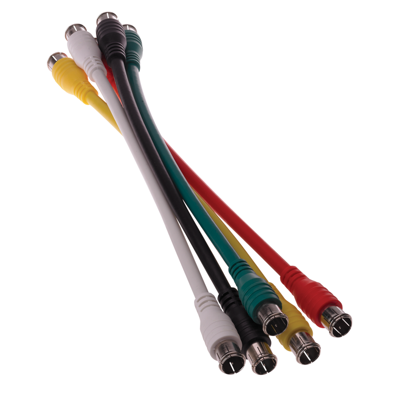 Triax - 305309 - TMM LK Connection Lead / Patch Cord (5 Color / pack).