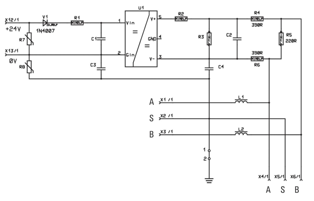 Weidmuller - 8564290000 - FBCON DP CG TERM 24V, Standard distributor with bus termination (active), Terminator, IP65, IP66.