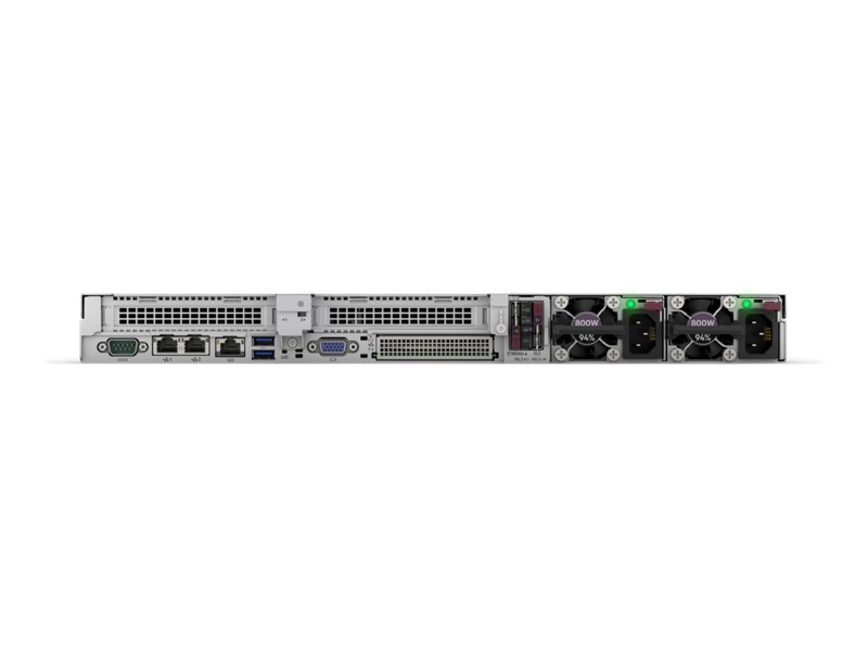 HPE - P80510-425 - ProLiant DL320 Gen11, Intel Xeon-S 4510 12-Core 2.40GHz/30MB, 64GB (2x32GB) PC5-5600 RDIMM, 2 x 480GB SSD, 8 x 2.5" SFF, Tri-Mode Basic Carrier MR408i-o, No Optical, 2 x 1000W PSU, 3 Year NBD Warranty (Smart Choice Purchase Program).