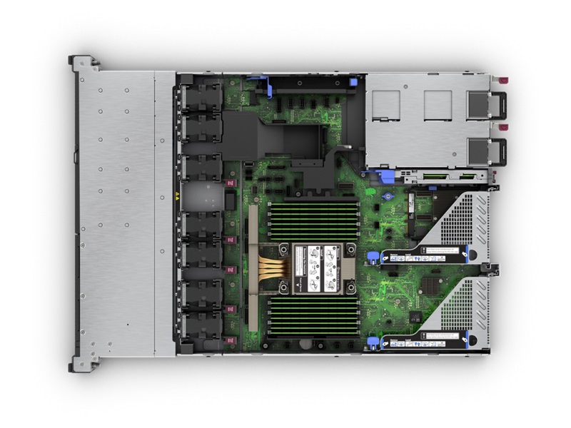 HPE - P80510-425 - ProLiant DL320 Gen11, Intel Xeon-S 4510 12-Core 2.40GHz/30MB, 64GB (2x32GB) PC5-5600 RDIMM, 2 x 480GB SSD, 8 x 2.5" SFF, Tri-Mode Basic Carrier MR408i-o, No Optical, 2 x 1000W PSU, 3 Year NBD Warranty (Smart Choice Purchase Program).