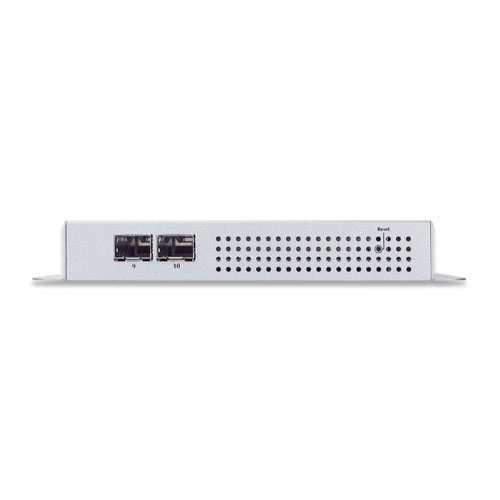 PLANET - WGS-4215-8P2S - Industrial Managed Switch 8-Port 10/100/1000T 802.3at PoE+, 2-Port SFP 100/1000X, -40~75C Wall-mount & DIN-rail.