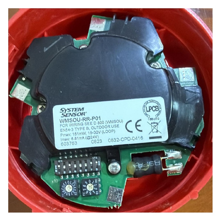 System Sensor - WMSOU-RR-P01 - Intelligent Wall Mount Sounder.